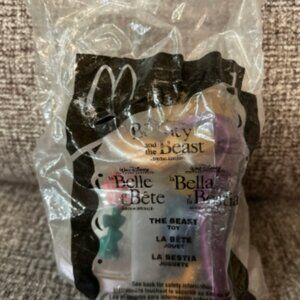 SEALED Beauty and the Beast Happy Meal Toy The Beast